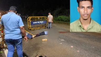 Shiroor: Youth Killed in Tragic Bike-Lorry Collision Near Police&nbsp;Checkpost