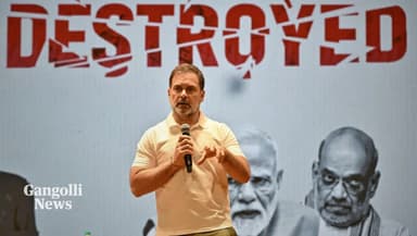 Rahul Gandhi accuses Gyanesh Kumar of shielding &#8216;vote chori&#8217; in&nbsp;Karnataka