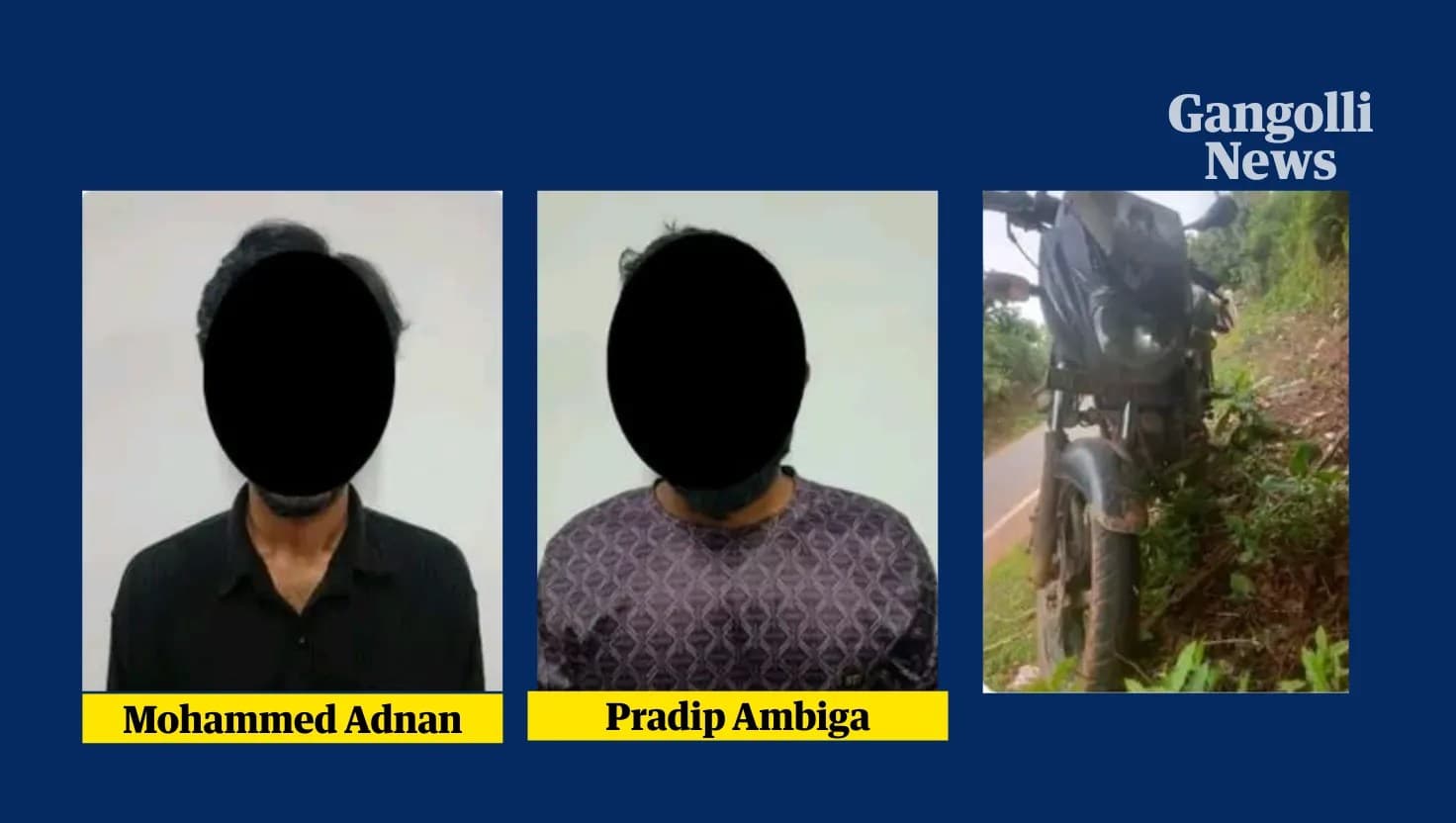 Honnavar: Two Arrested in Bike Overtake Altercation; Victim Stabbed with&nbsp;Knife