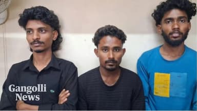 Vitla: Four Ganja Peddlers Arrested with Bike and Contraband Worth&nbsp;₹17,000