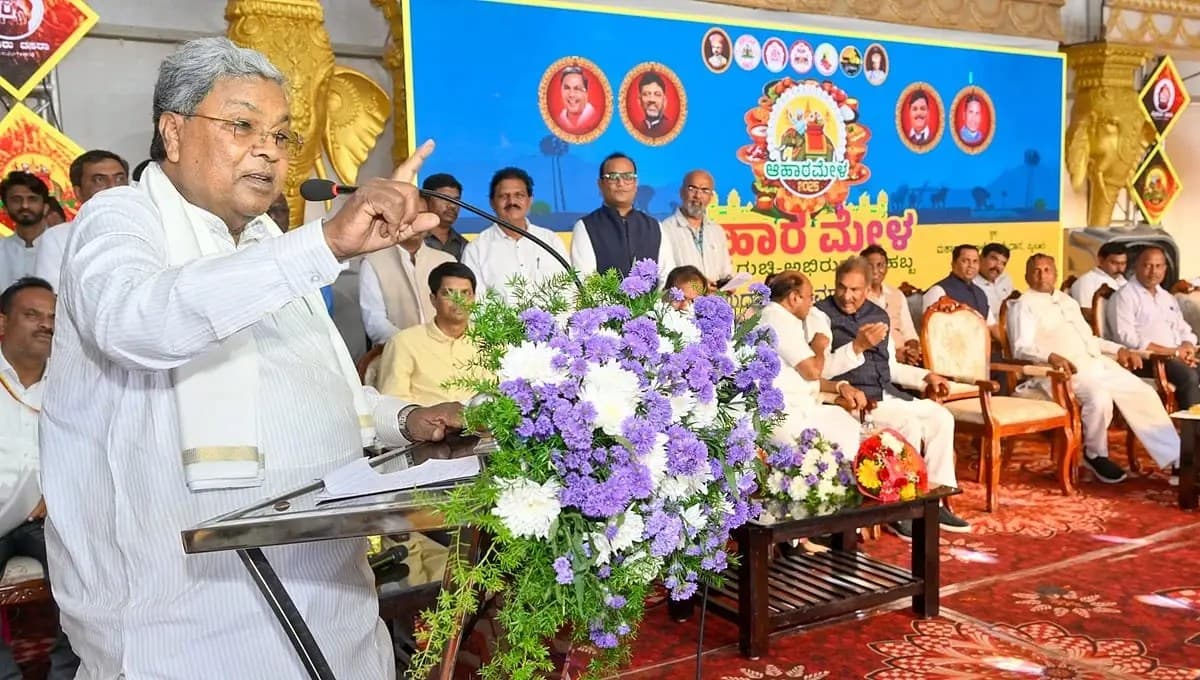 &#8220;Where Was This Concern When You Looted with High GST?&#8221; CM Siddaramaiah Questions PM&nbsp;Modi