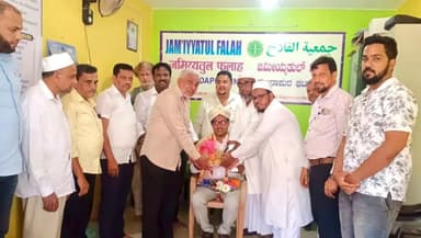 ಕುಂದಾಪುರ: ಜಿಲ್ಲಾ ರಾಜ್ಯೋತ್ಸವ ಪ್ರಶಸ್ತಿ ಪುರಸ್ಕೃತ ಸುಲೈಮಾನ್ ಬ್ಯಾರಿಗೆ&nbsp;ಸನ್ಮಾನ