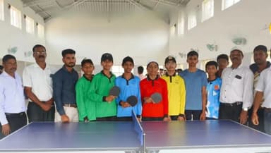 Anjuman Boys’ High School, Bhatkal, Under-17 Table Tennis Team Secures District-Level Victory