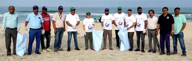 Udupi: International Coastal Cleanup Day Celebrated at Malpe Beach and Across District