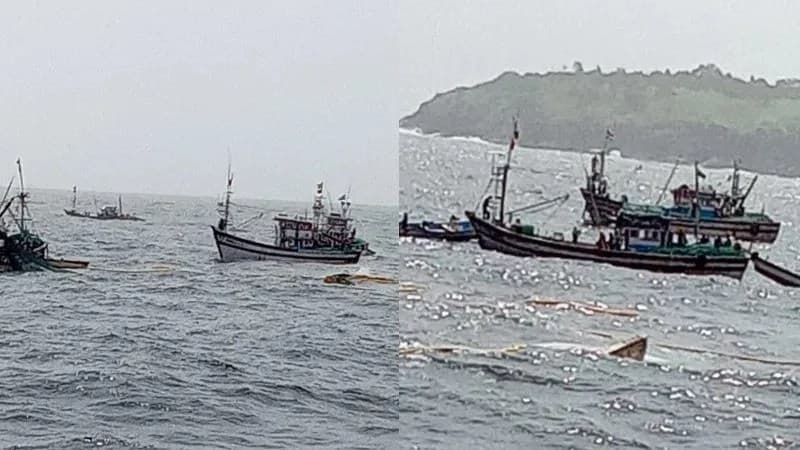 Murudeshwar: Persian Boat Sinks Near Netrani Island, 25 Fishermen Rescued