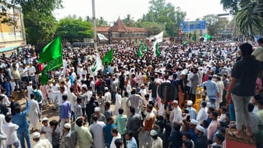 ಬೆಳಗಾವಿಯಲ್ಲಿ ಕುರಾನ್ ಅಪವಿತ್ರಗೊಳಿಸಿರುವುದನ್ನು ಖಂಡಿಸಿ ಬೃಹತ್ ಪ್ರತಿಭಟನೆ